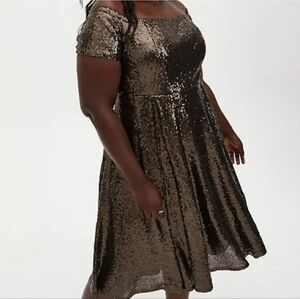 Gorgeous Torrid 3X/22  Sequin Party  Dress